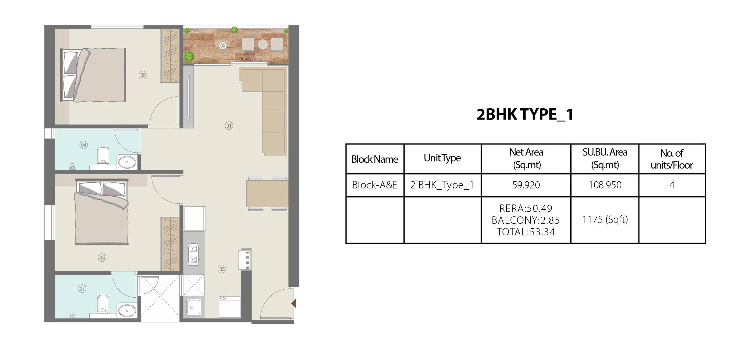 Siban By United Yogi Llp Floor plan